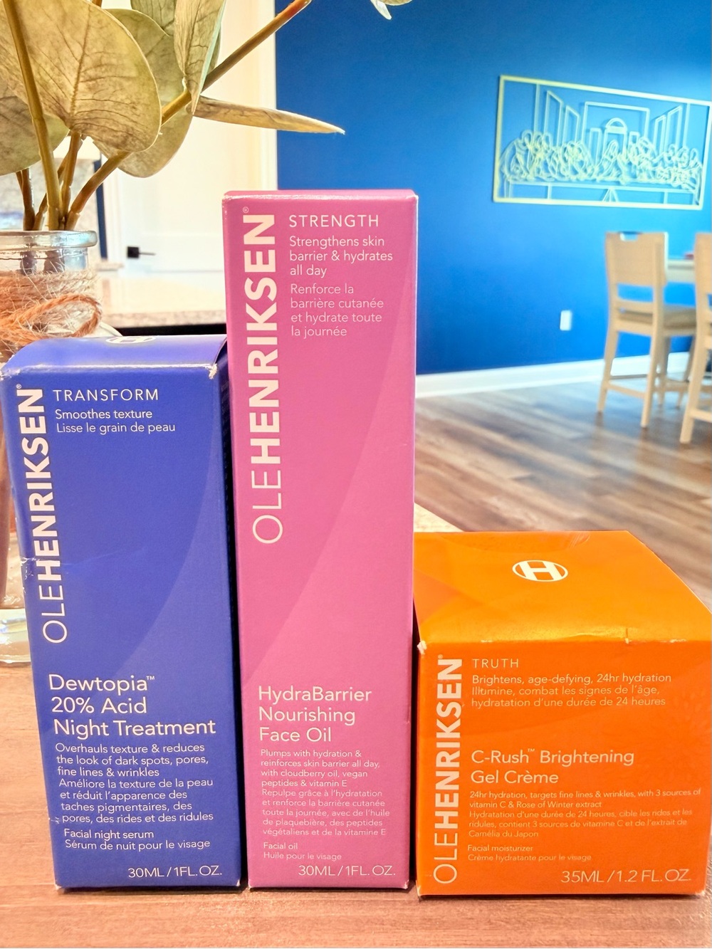 Ole Henriksen Skincare Bundle Serum Face Oil Brightening Moisturizer NEW NWT